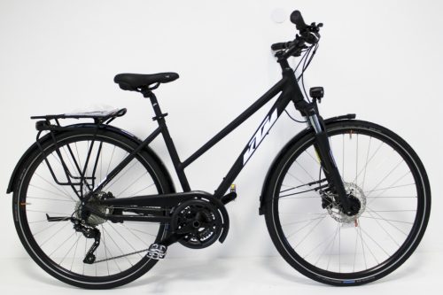 ÚJ! - KTM Avenza 30 Disc 28"-os Trekking kerékpár, 30 fokozatú Shimano Deore váltó, Suntour NEX teleszkóp, 46cm/S