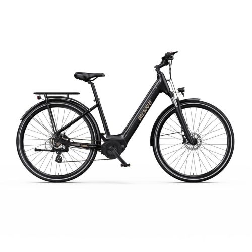 Onesport OT07 Fekete 27,5"-os elektromos kerékpár 504Wh, 1x7 fokozatú Shimano Altus váltó, Teleszkóp