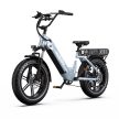 Onesport OT08 Szürke 20"-os elektromos kerékpár 850Wh, 1x7 fokozatú Shimano váltó, Teleszkóp