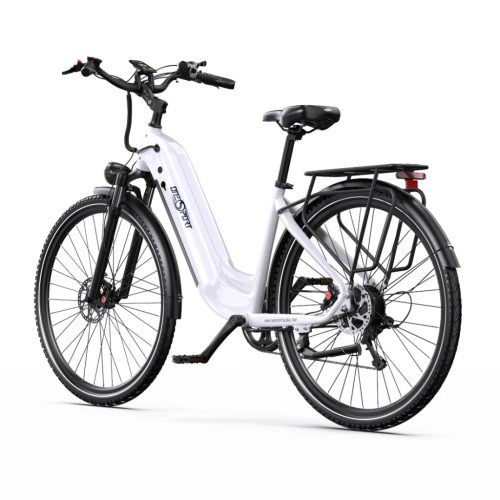 Onesport OT05 Szürke 27,5"-os elektromos kerékpár 650Wh, 1x7 fokozatú Shimano váltó, Teleszkóp
