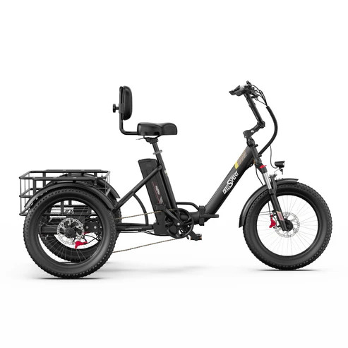 Onesport OT30 Fekete 20"-os elektromos kerékpár 625Wh, 1x7 fokozatú Shimano váltó, Teleszkóp