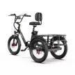 Onesport OT30 Fekete 20"-os elektromos kerékpár 625Wh, 1x7 fokozatú Shimano váltó, Teleszkóp