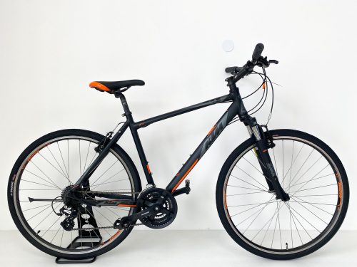 KTM Fun Line 28"-os Trekking kerékpár, 24 fokozatú Shimano Altus váltó, Suntour NEX teleszkóp, 51cm/M