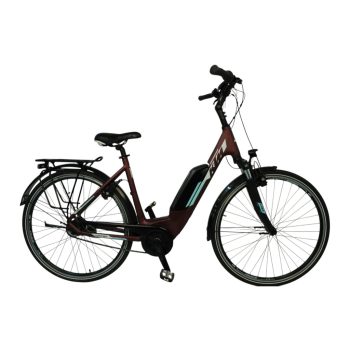   KTM Macina CENTRAL 7HS A+4 28” Elektromos Kerékpár, 400Wh, 7 Sebességes Nexus Agyváltó, SR SUNTOUR CR85 teleszkóp, 51cm/M