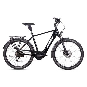   KTM Macina Silence 500Wh Metallic Black – Prémium E-Trekking Kerékpár Bosch Performance Line Meghajtással (2025), 51cm